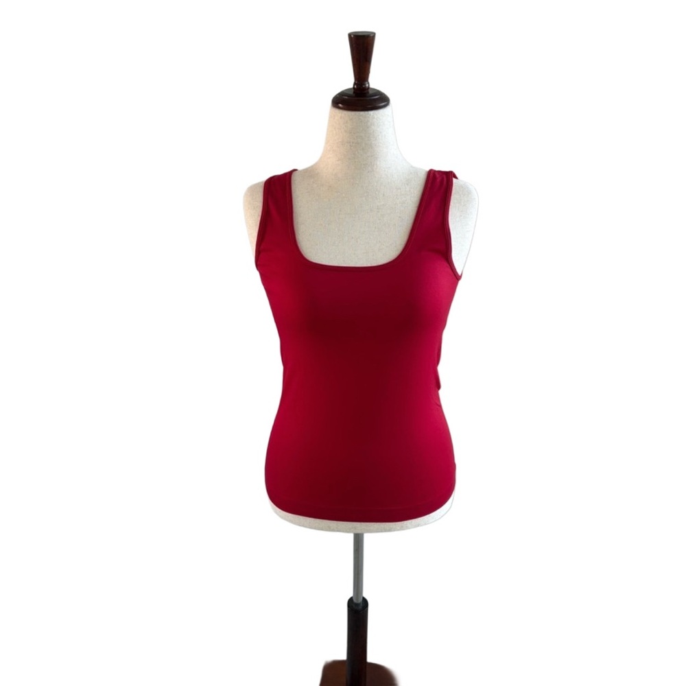 WHBM | Reversible True Red tank top  | size M.